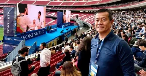 Dr. Alexandre Kusabara paraticipando do isokinetic 2025